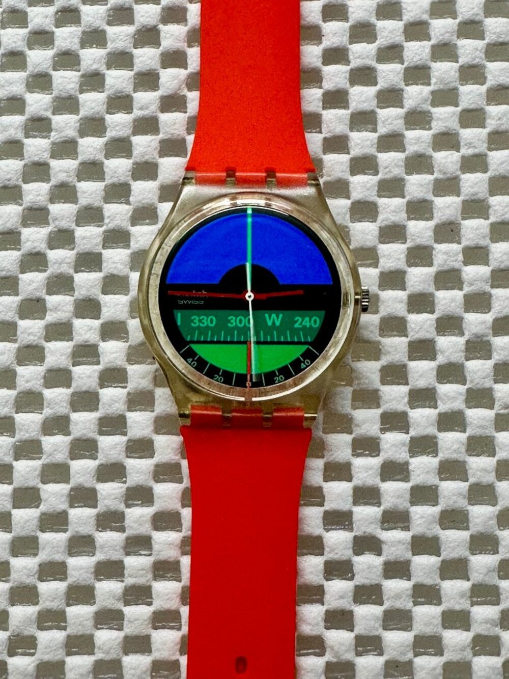 Swatch Watch Nautilus GK102 Vintage 1986